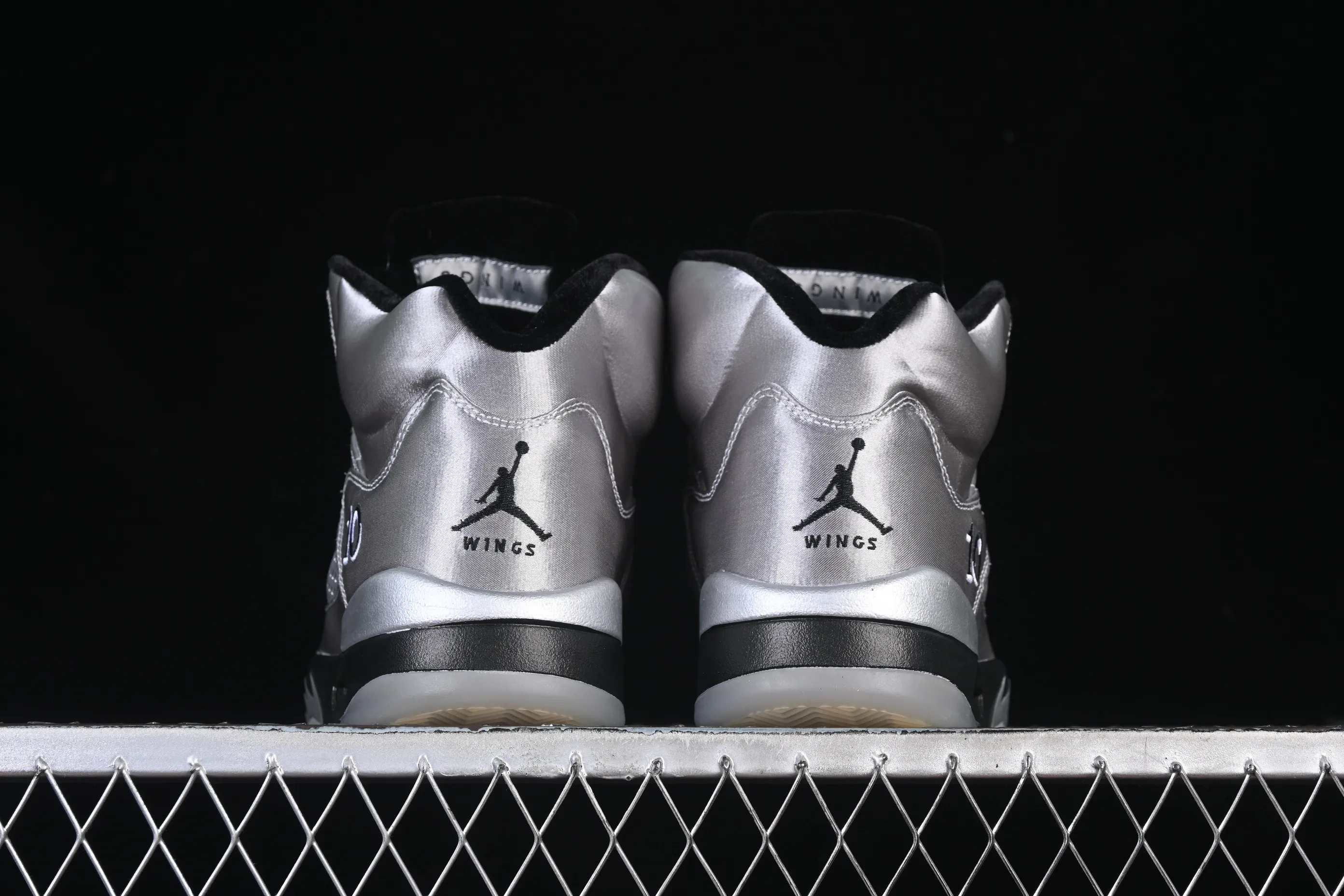 All categories Air Jordan Jordan series basketball shoes Air Jordan 5 P version Air Jordan 5 Retro "Wings" AJ5 Joe 5 silver silk IO2038-001